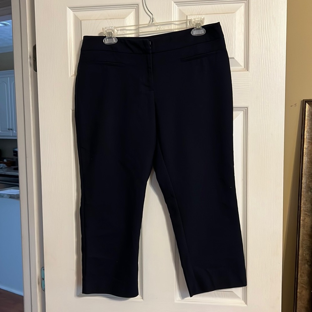 Apt 9 dark blue capris size 8